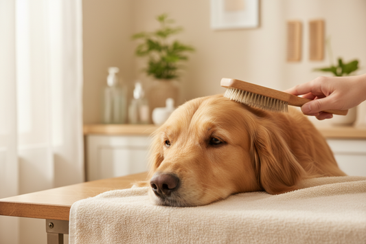 Cómo quitar el pelo suelto de perros y gatos en casa